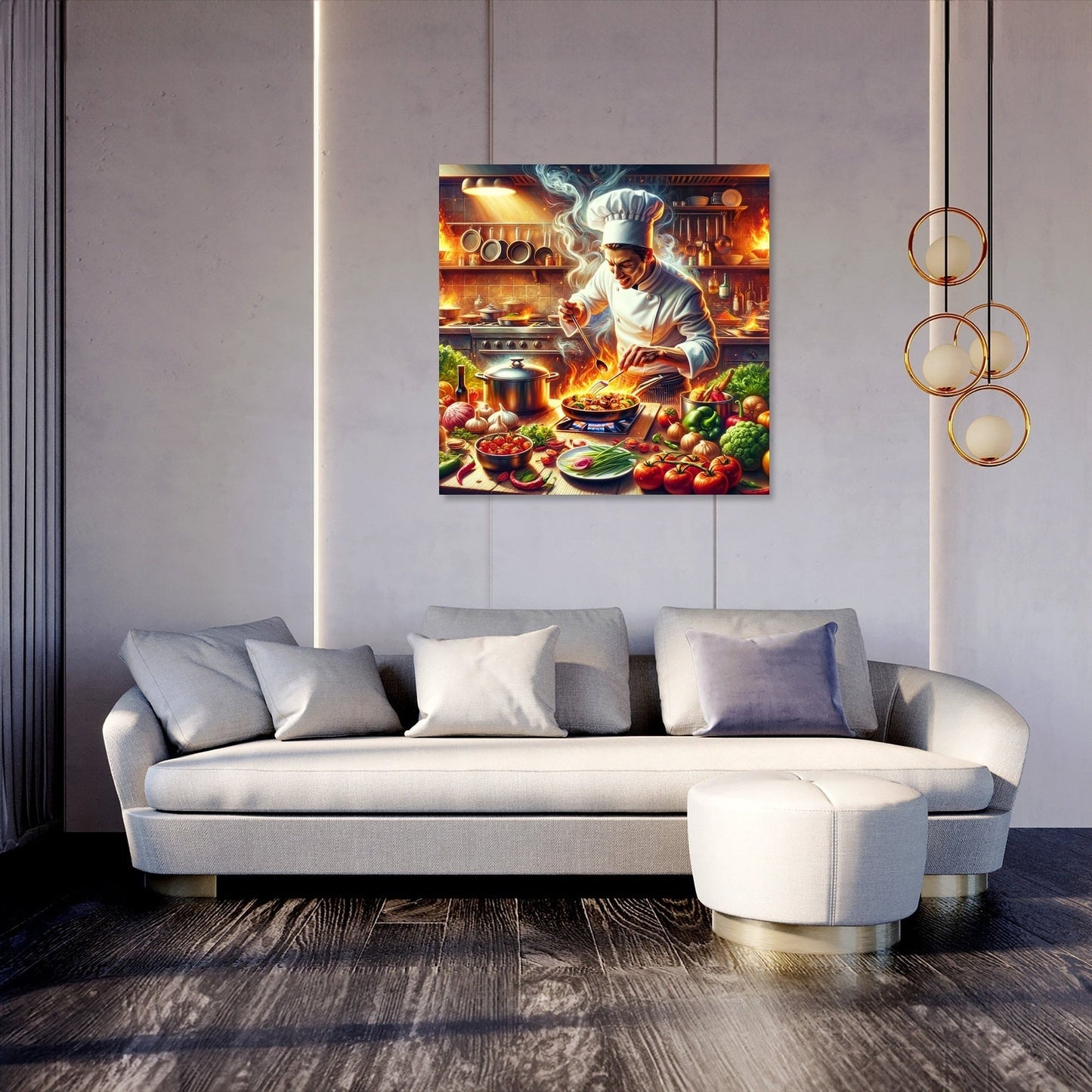 Gourmet Chef Canvas
