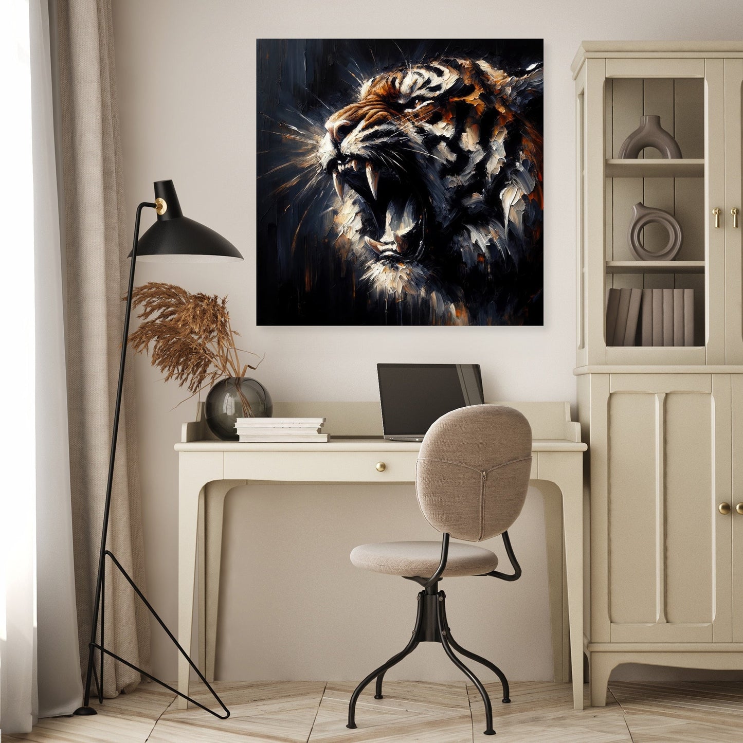 Ferocity Tiger Roar Canvas