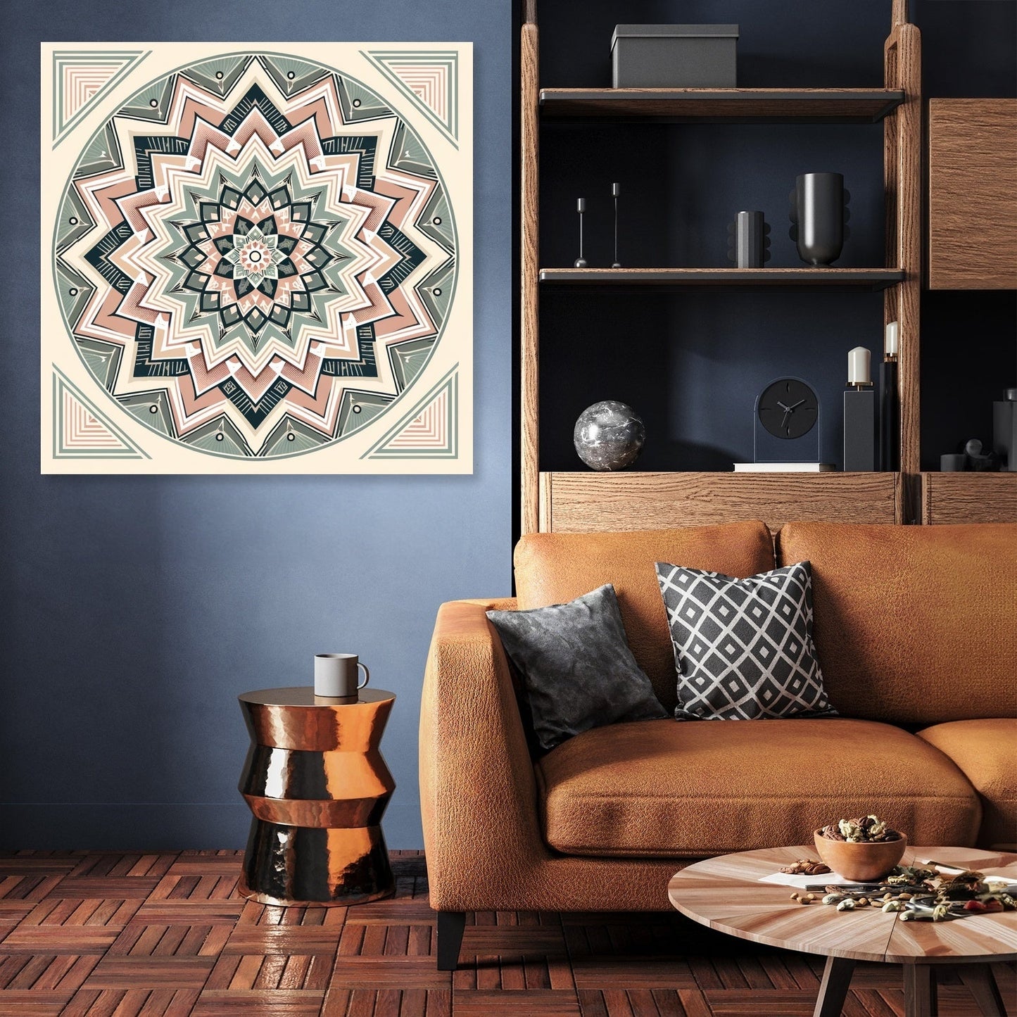 Starry Layers Canvas