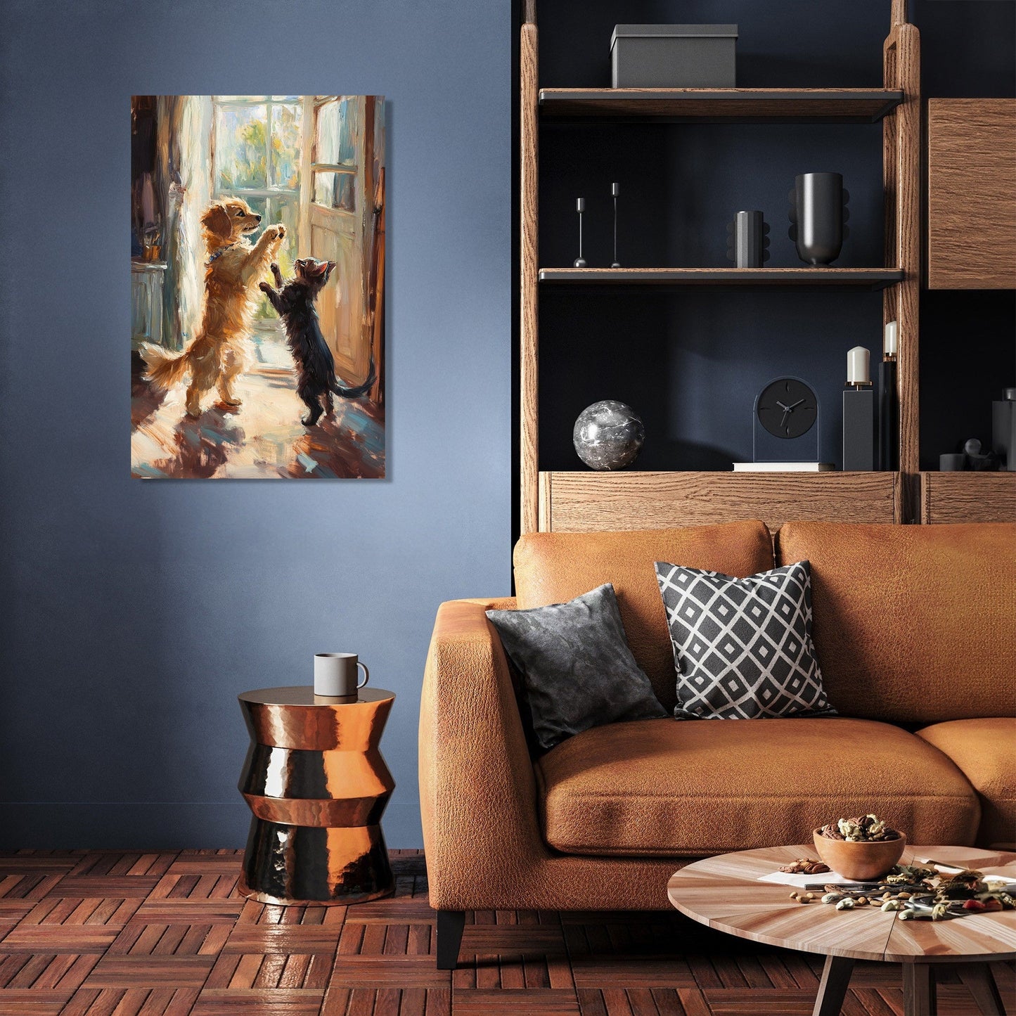 Curious Companions Canvas