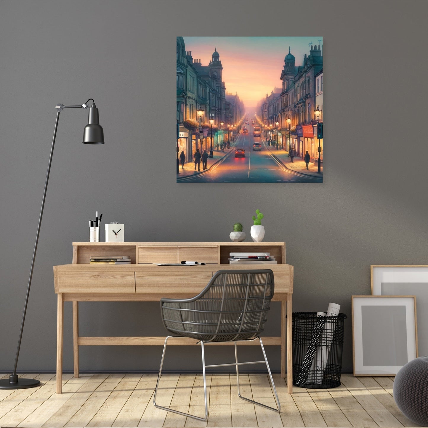 Dusk on Cold Bath Road Canvas