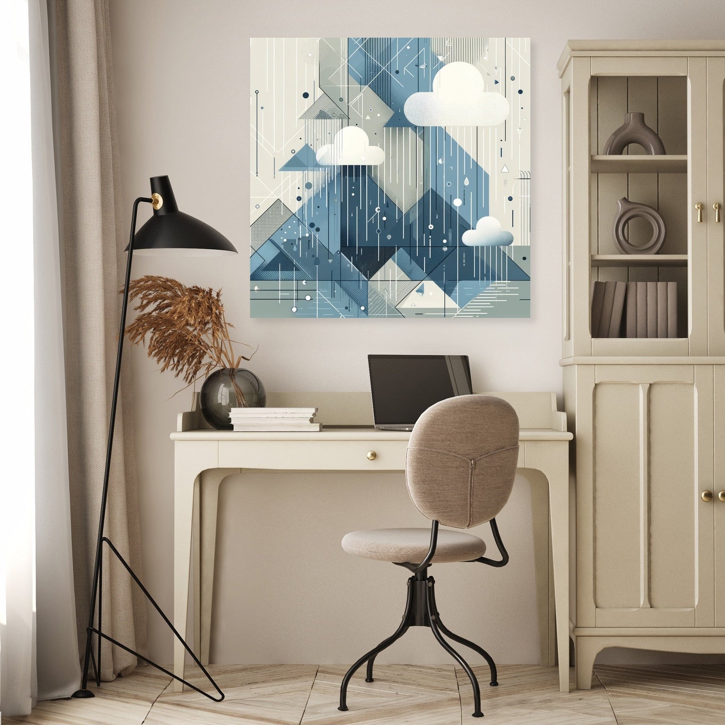 Rainfall Serenity Canvas