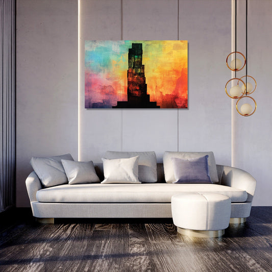 Memory Tower Canvas