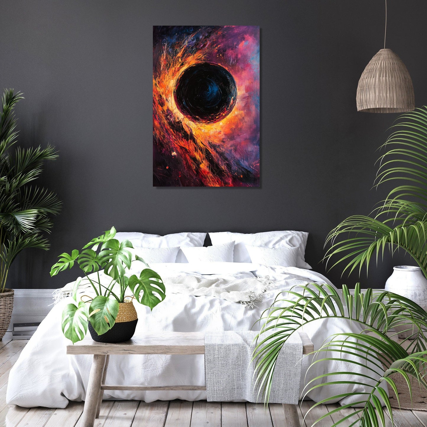 Black Hole Convergence Canvas