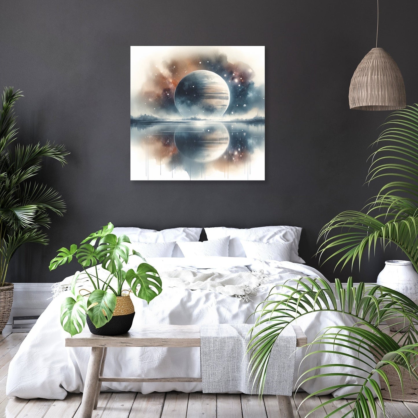 Celestial Reflections Canvas