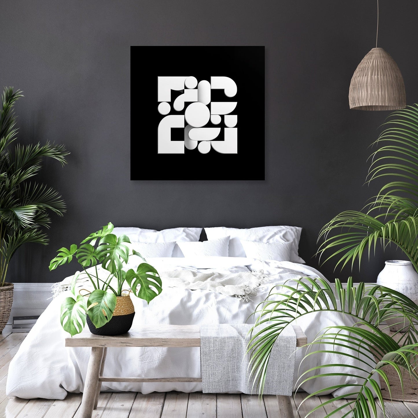 Abstract Elegance Canvas
