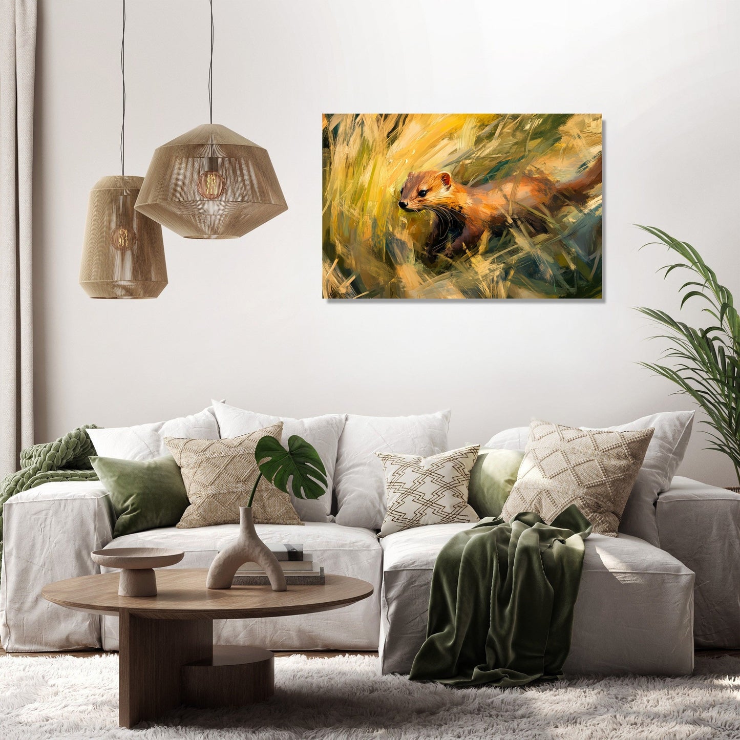 Weasel’s Dance Canvas