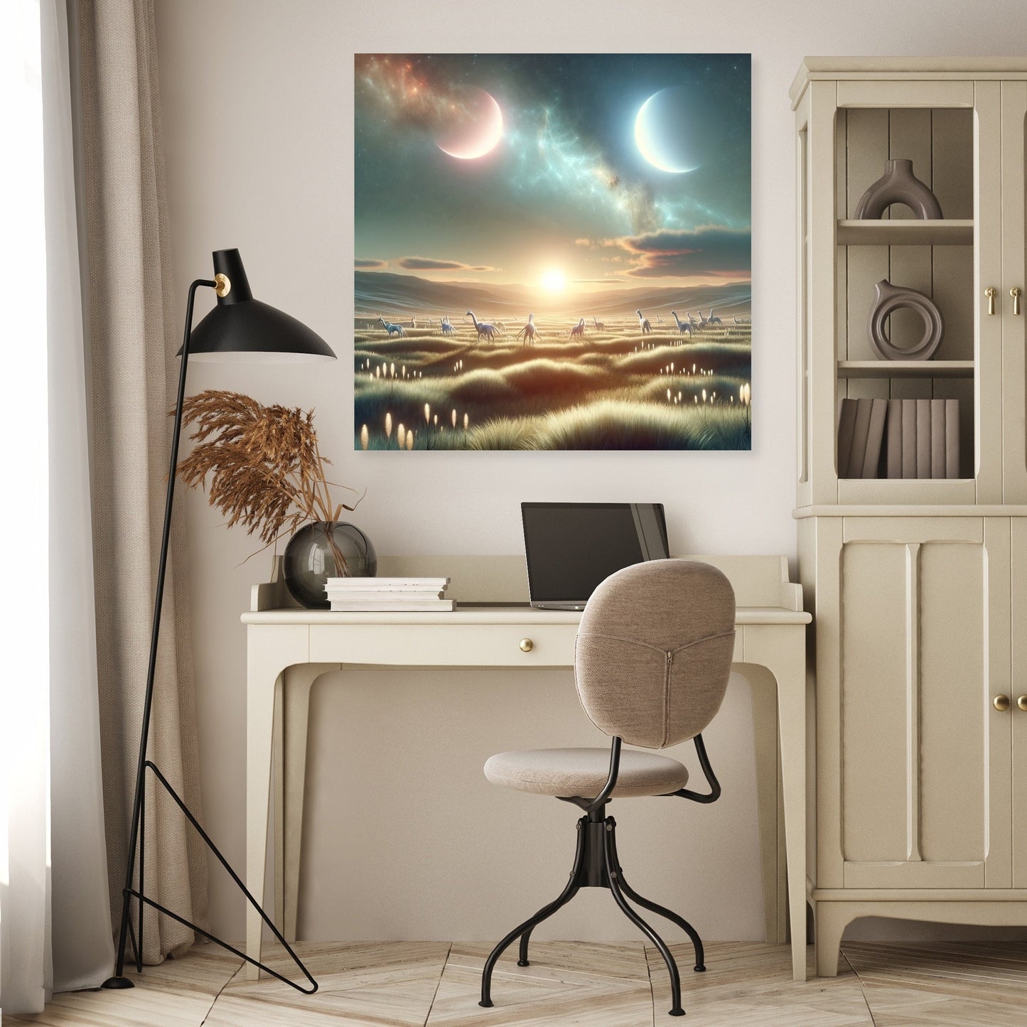 Ethereal Savannah Canvas