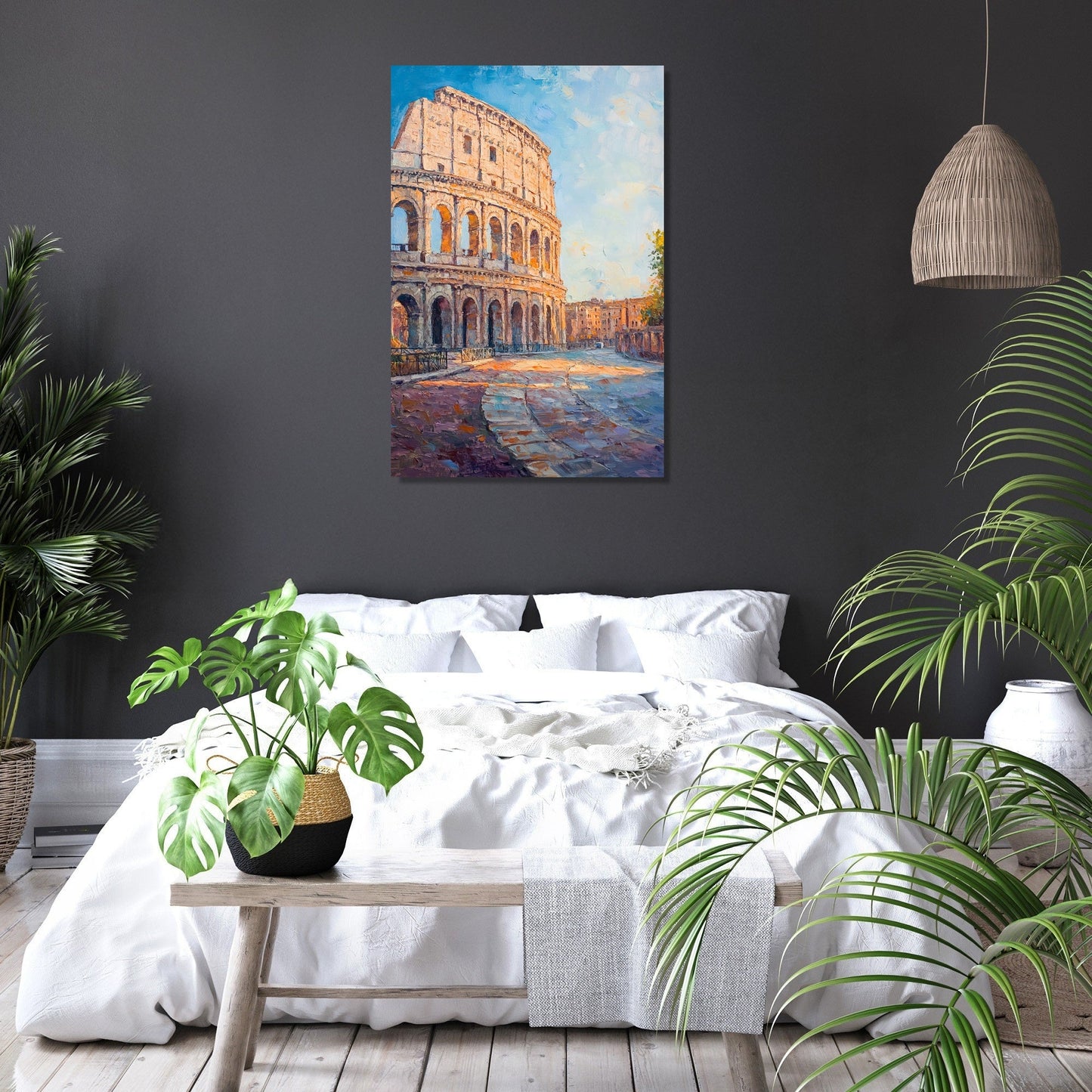 Timeless Majesty of the Colosseum Canvas