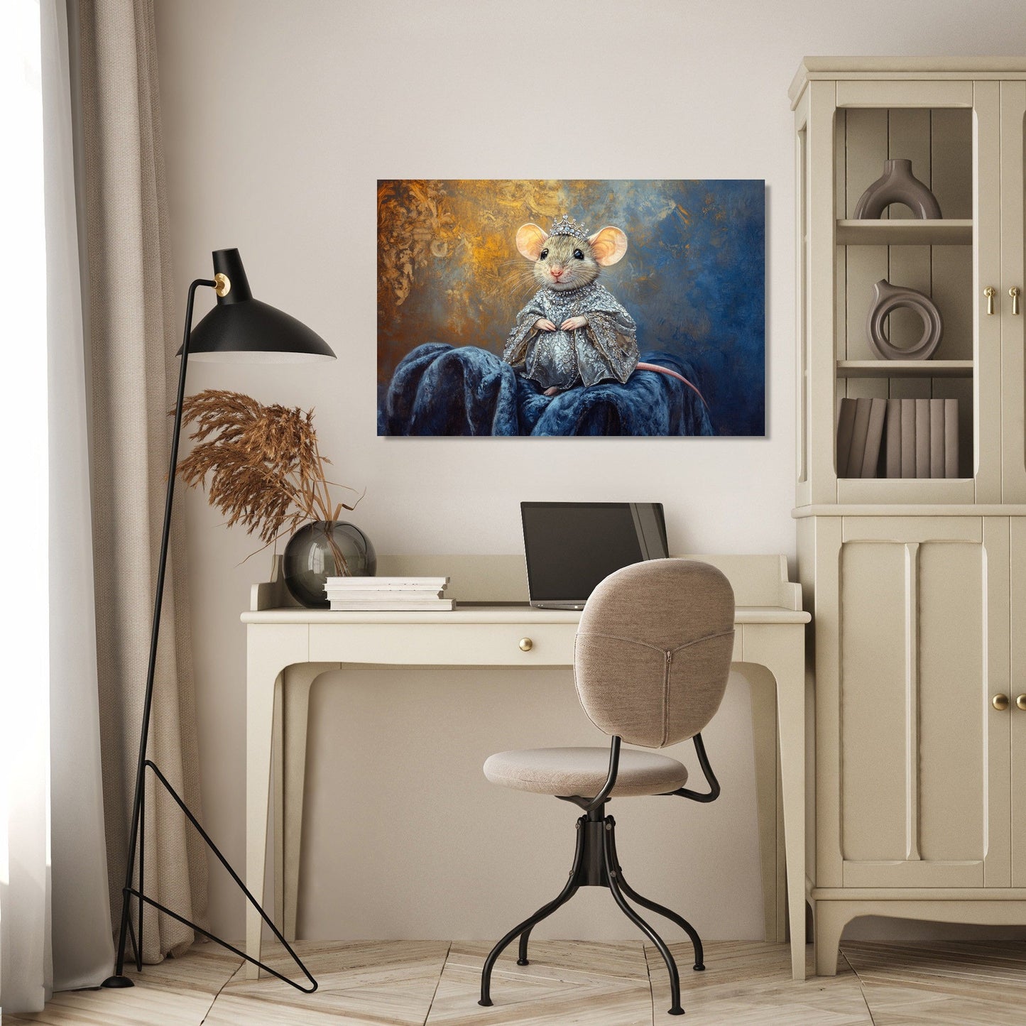 Regal Mouse Canvas