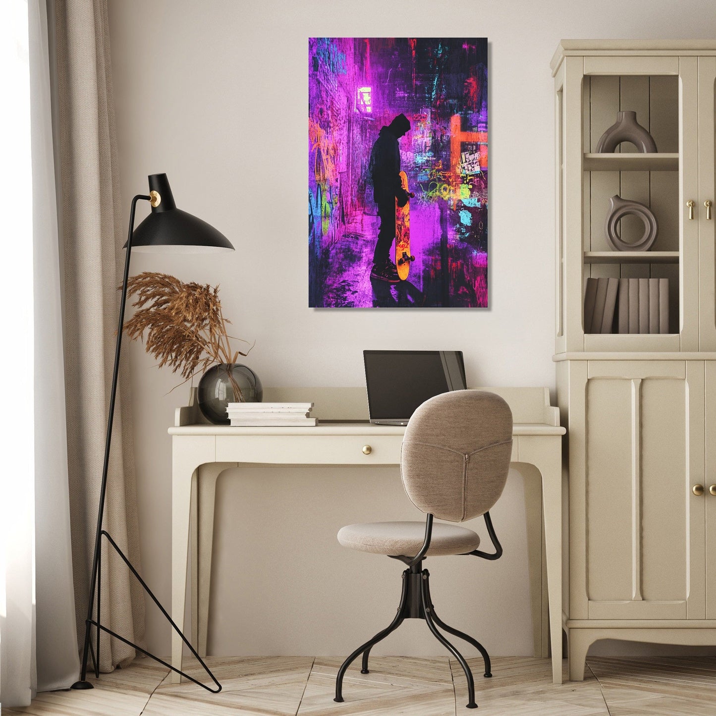 Midnight Momentum Canvas