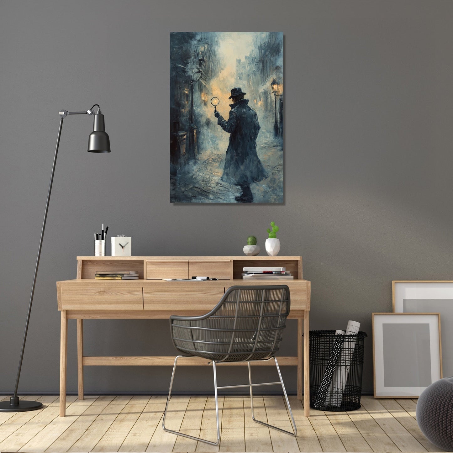 The Detective’s Path Canvas