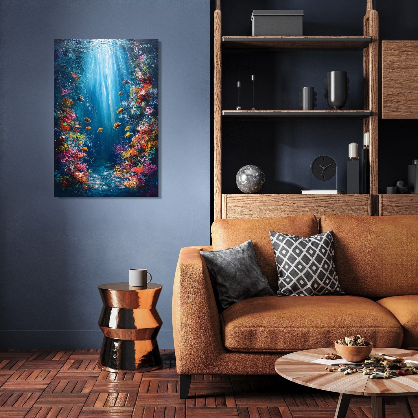 Vibrant Reefs Canvas
