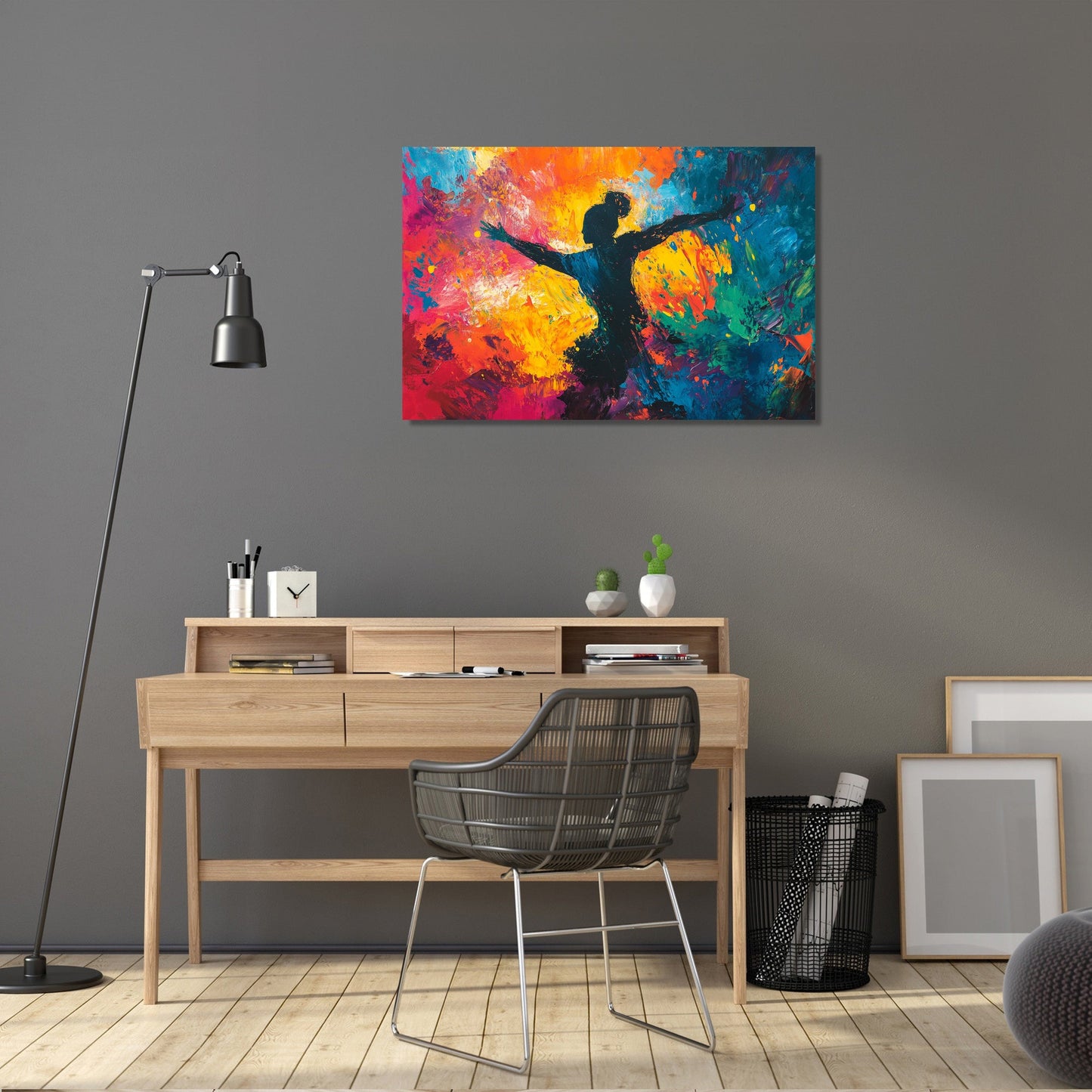 Dancing Shadow Canvas