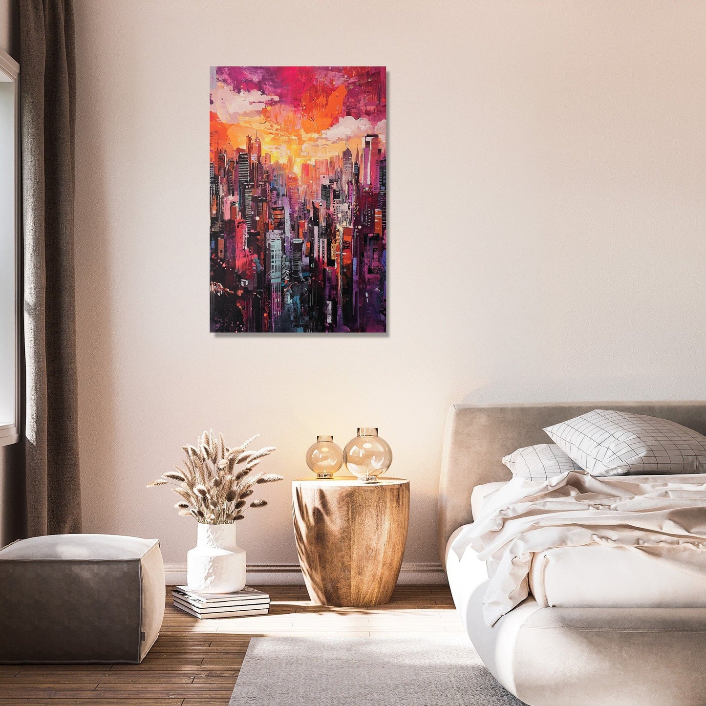 Urban Kaleidoscope Canvas