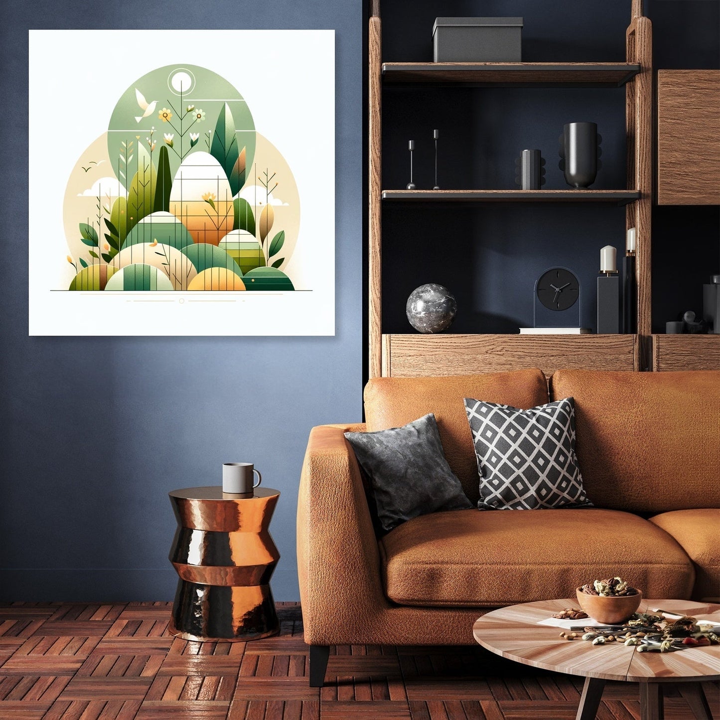 Easter Minimalist Harmony Canvas