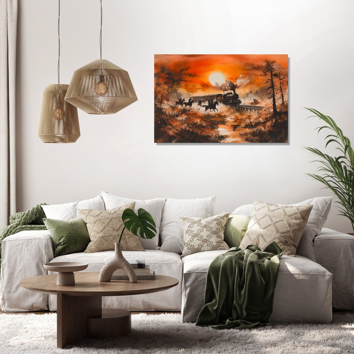 Bandit Gallop Adventure Canvas