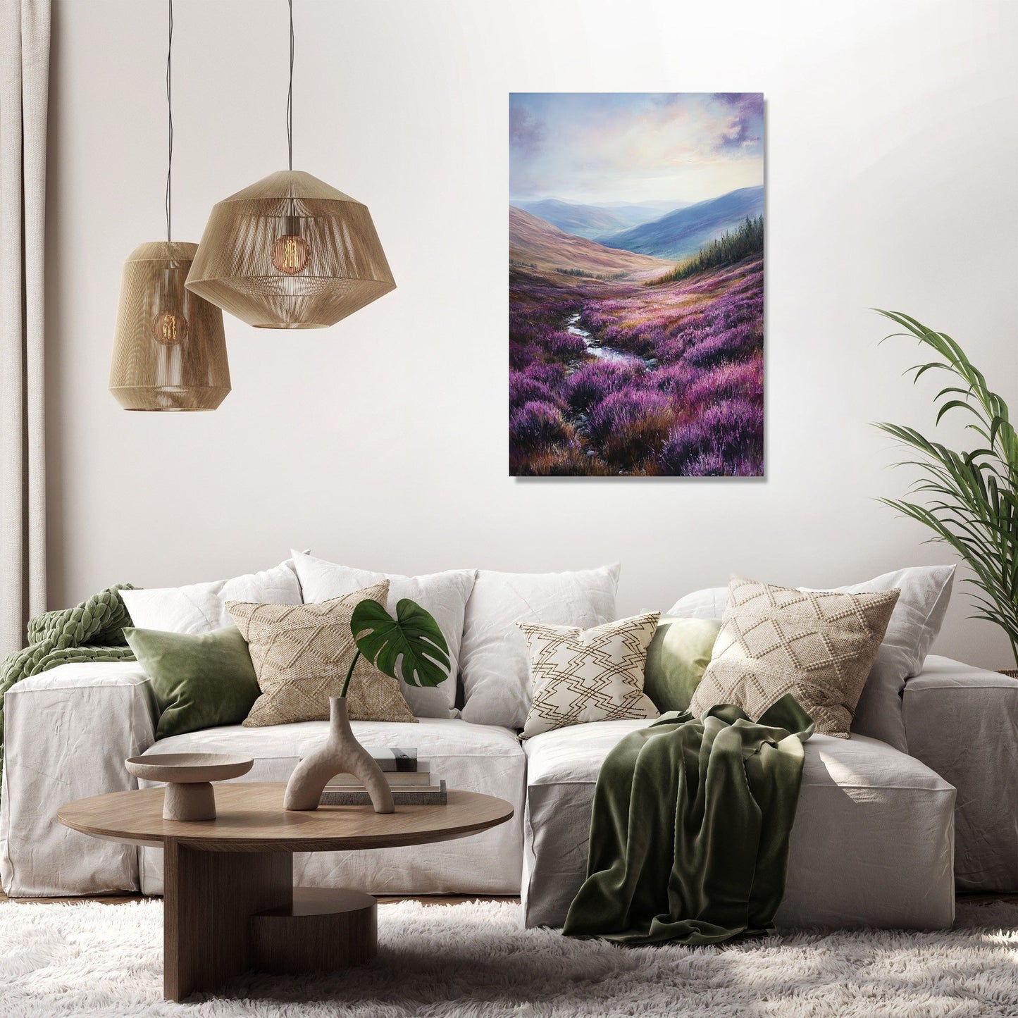 The Splendour of Highland Valley Canvas