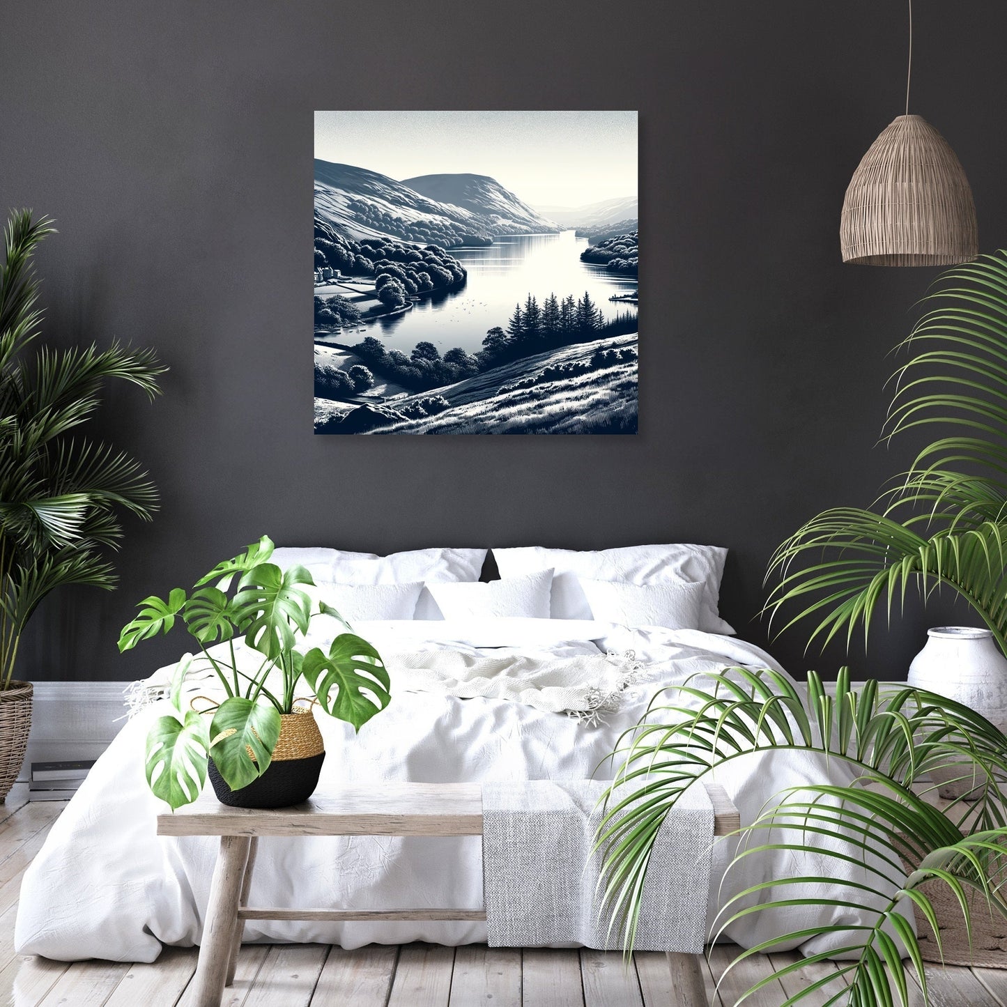 Tranquil Lake District Canvas
