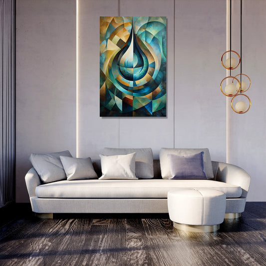 Harmony in Droplet Canvas