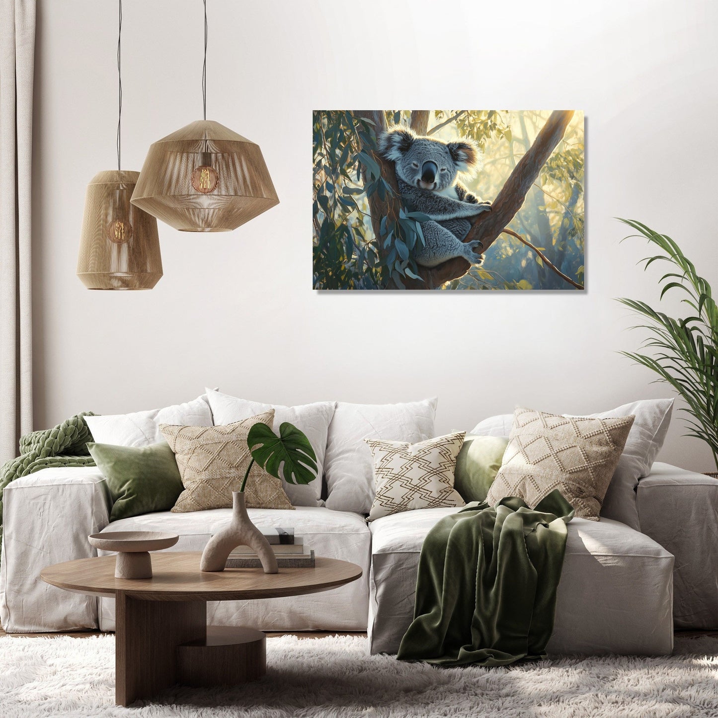 Koala Dawn Canvas