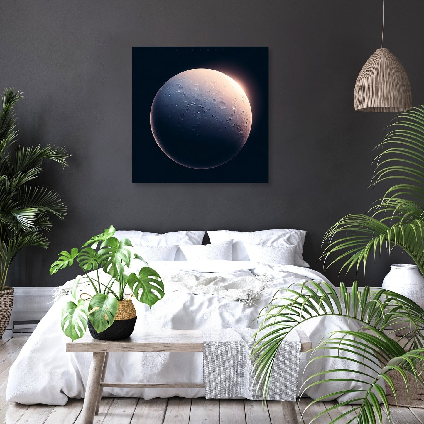 Mercury's Morning Canvas
