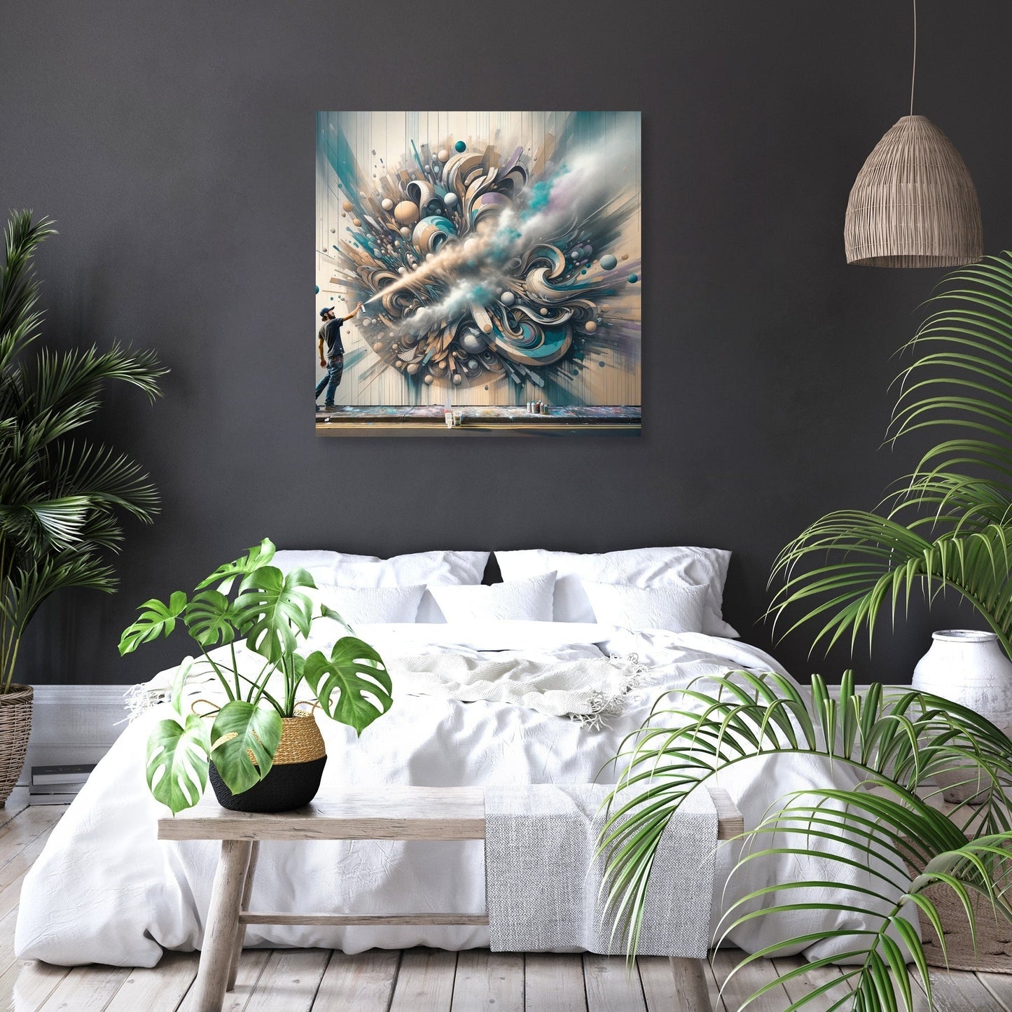 Serenade of the Spray Can Canvas