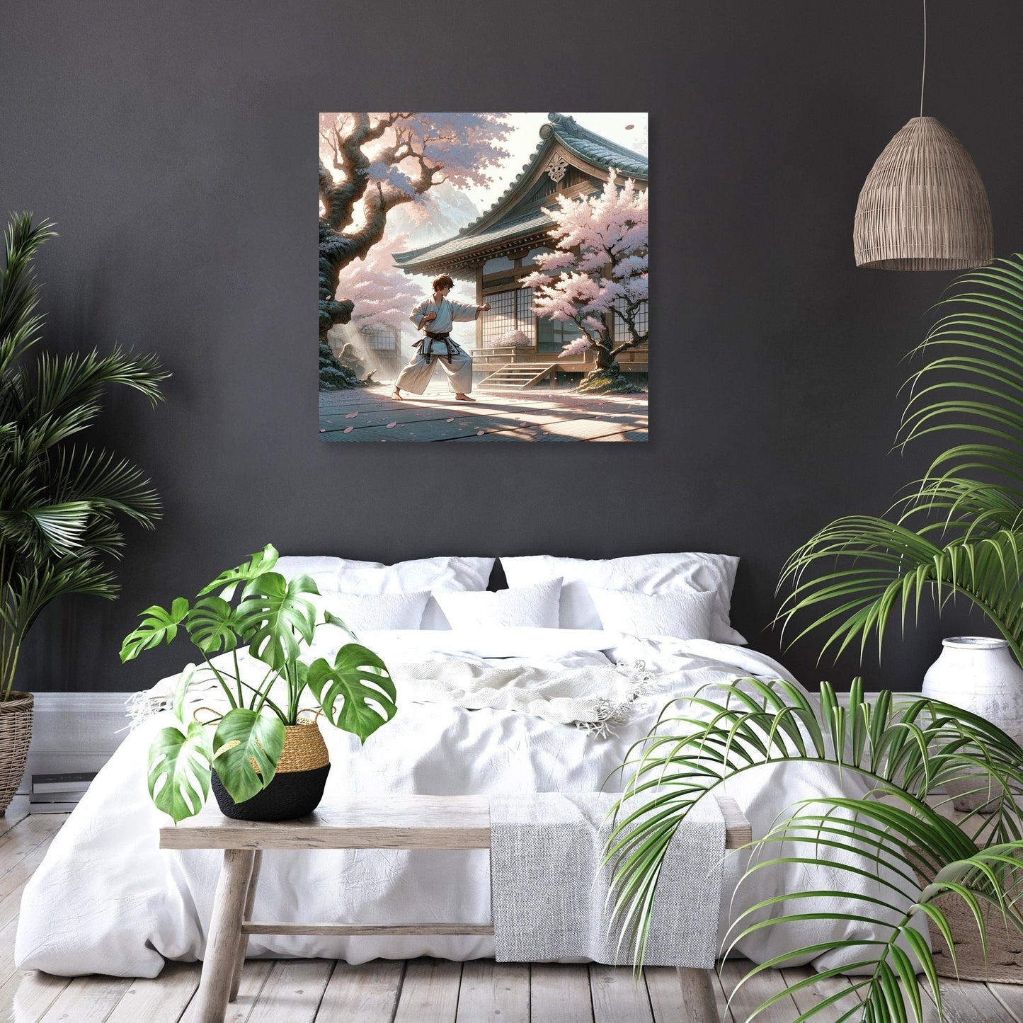 Cherry Blossom Dojo Canvas