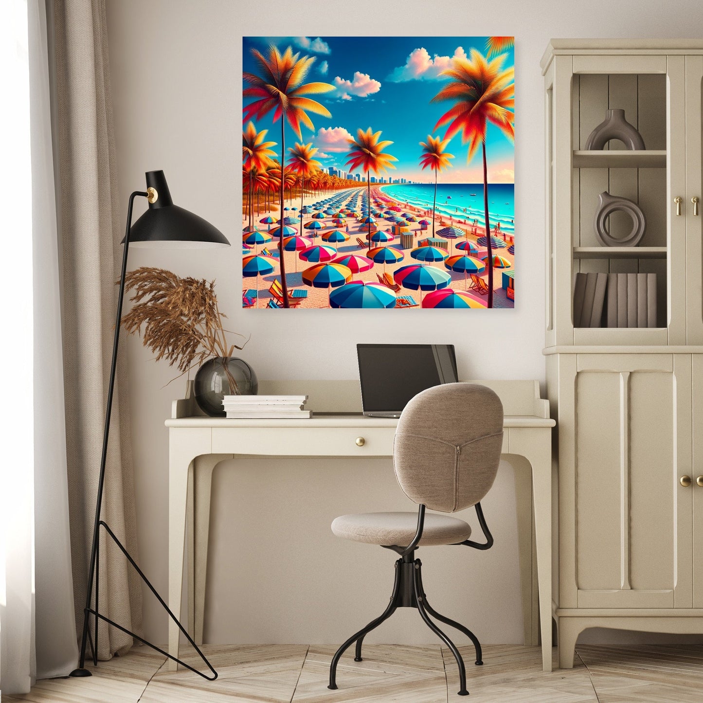 Sunny Miami Bliss Canvas