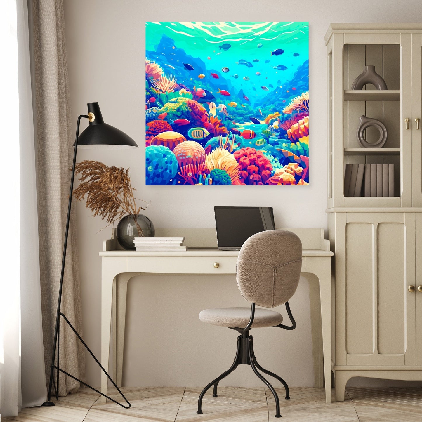 Reef Vibrance Canvas