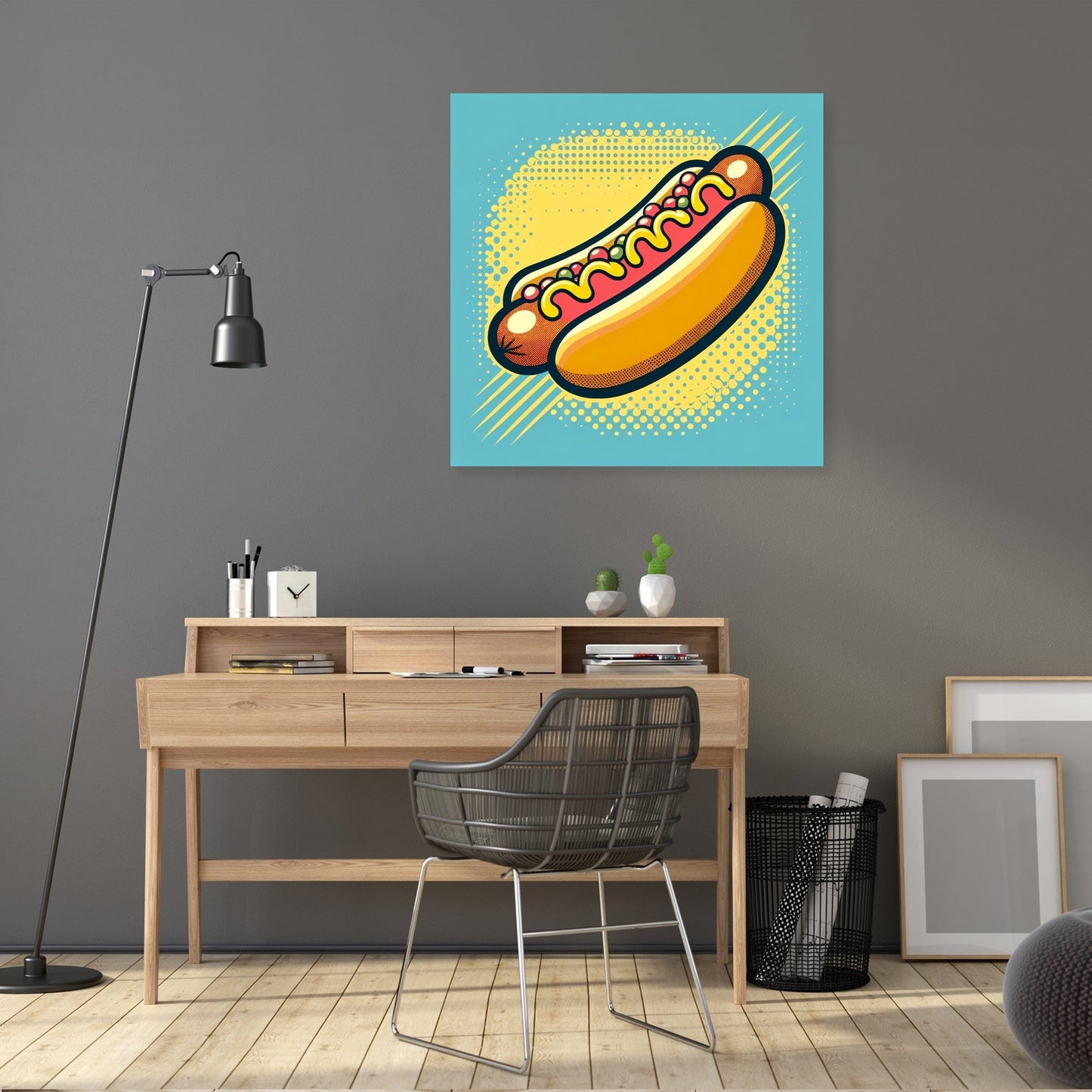 Pop Dog Canvas