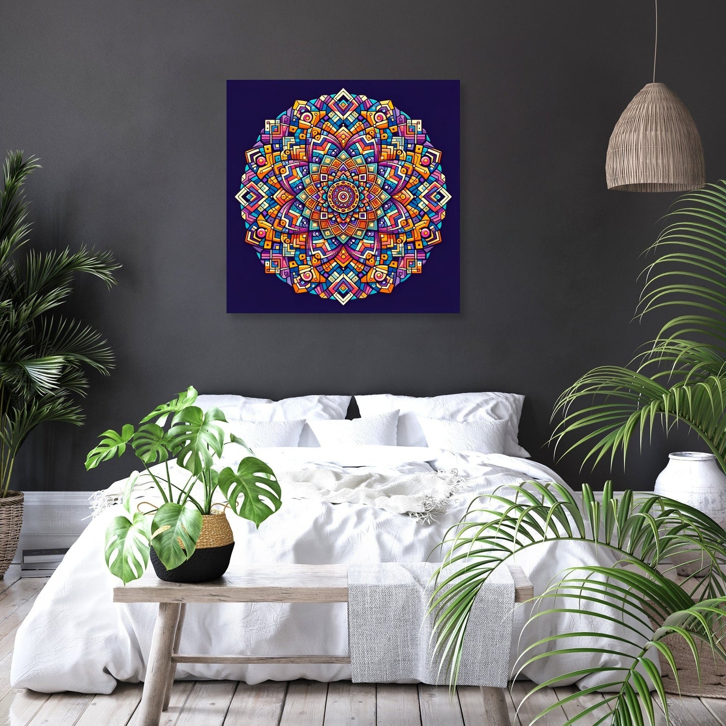 Vibrant Precision Canvas