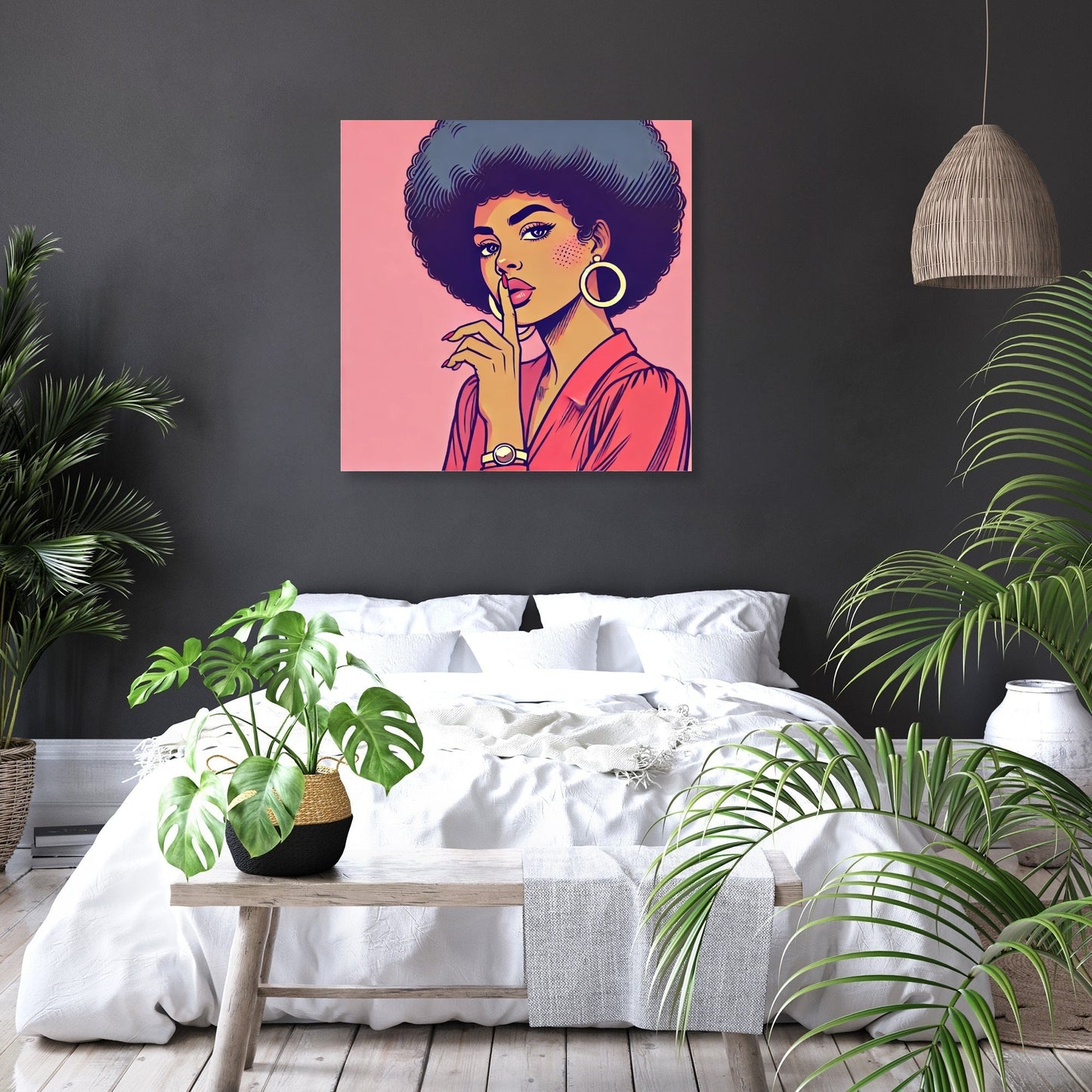 Mysterious Silence Canvas