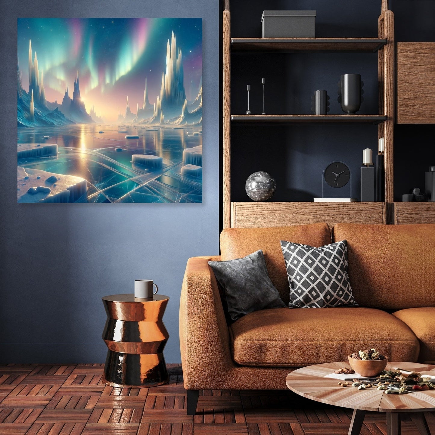 Frozen Serenity Canvas