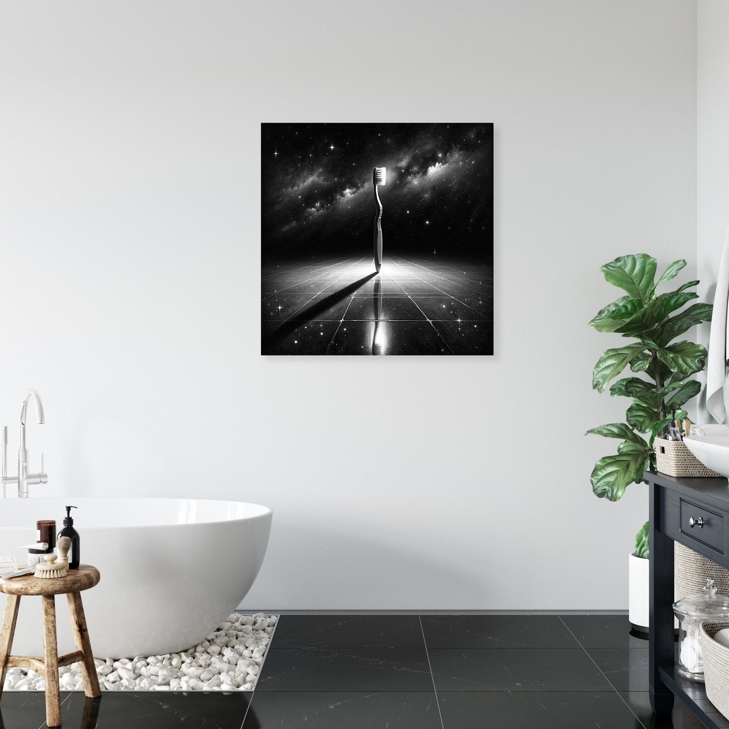 Lone Explorer Toothbrush Canvas