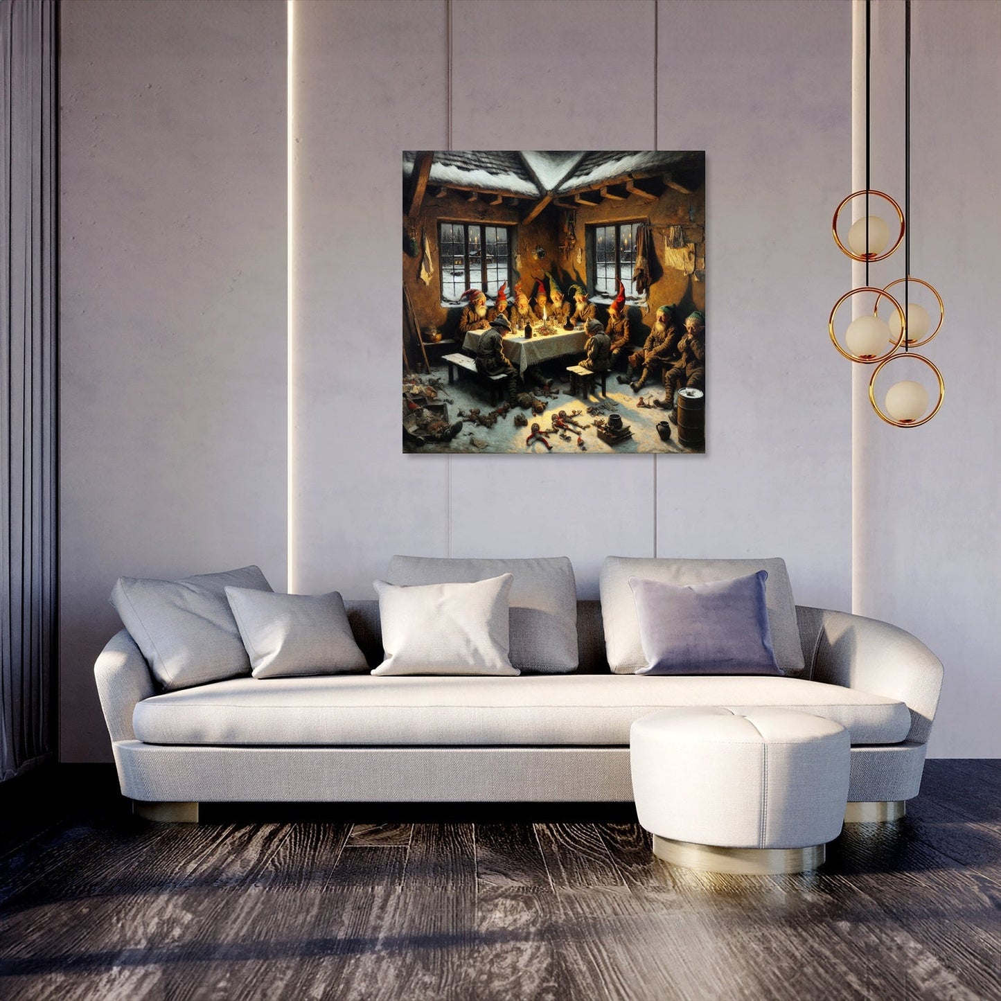 Forgotten Elves' Solitude Canvas