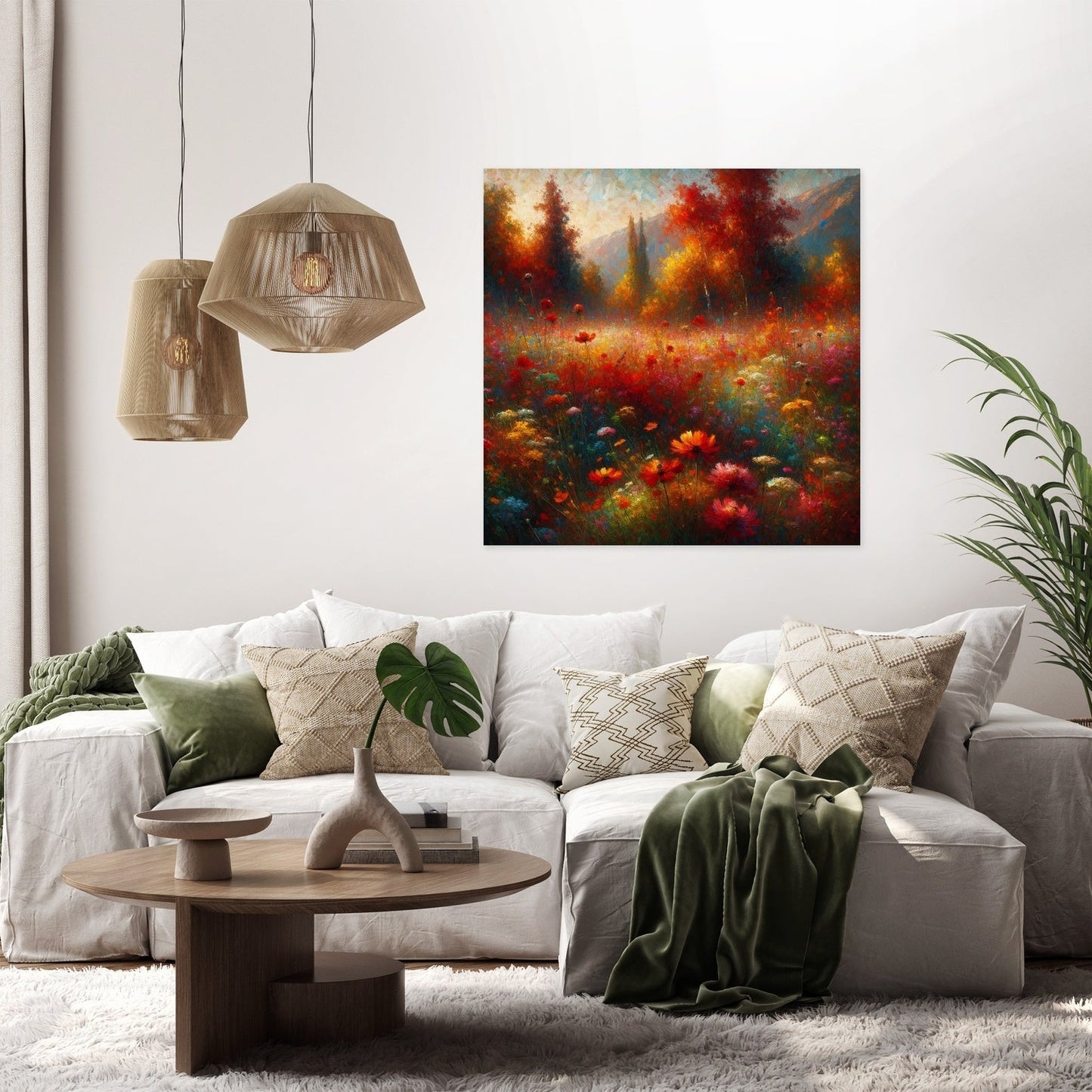 Late Summer Vibrance Canvas