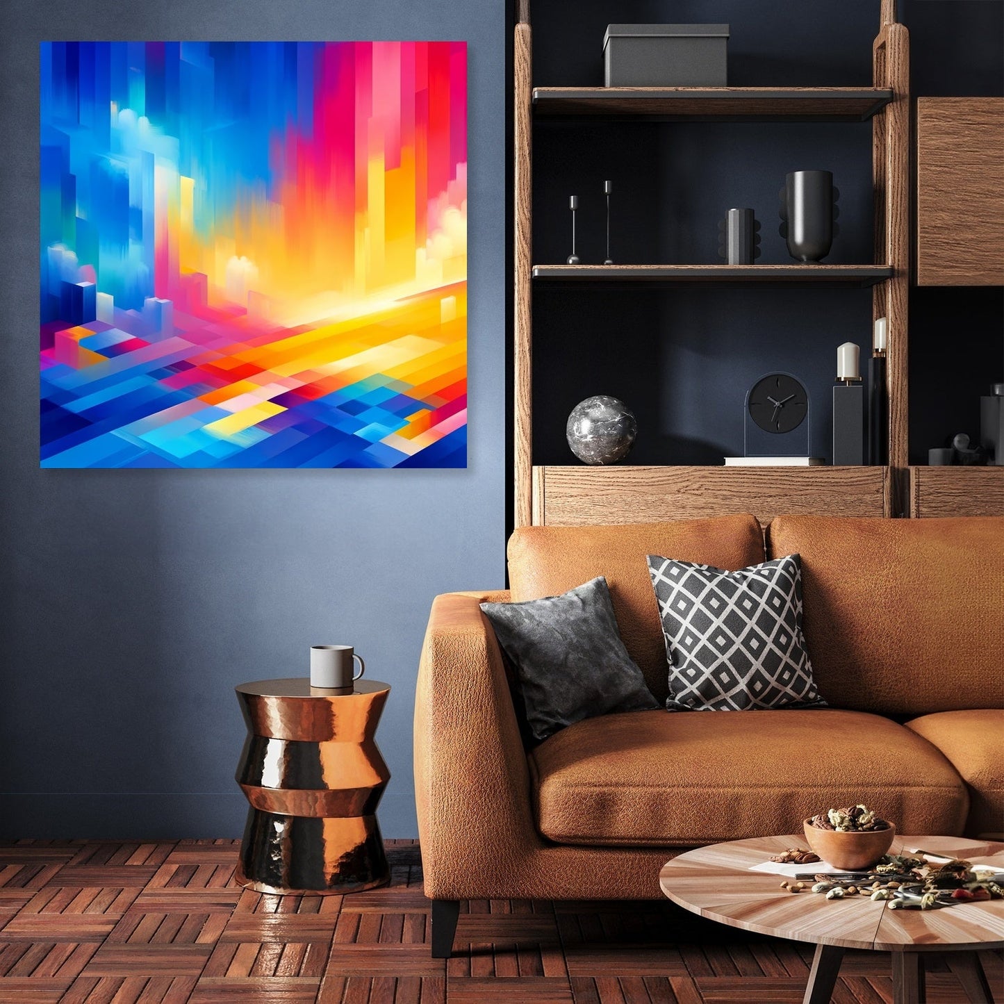 Vibrant Serenity Canvas