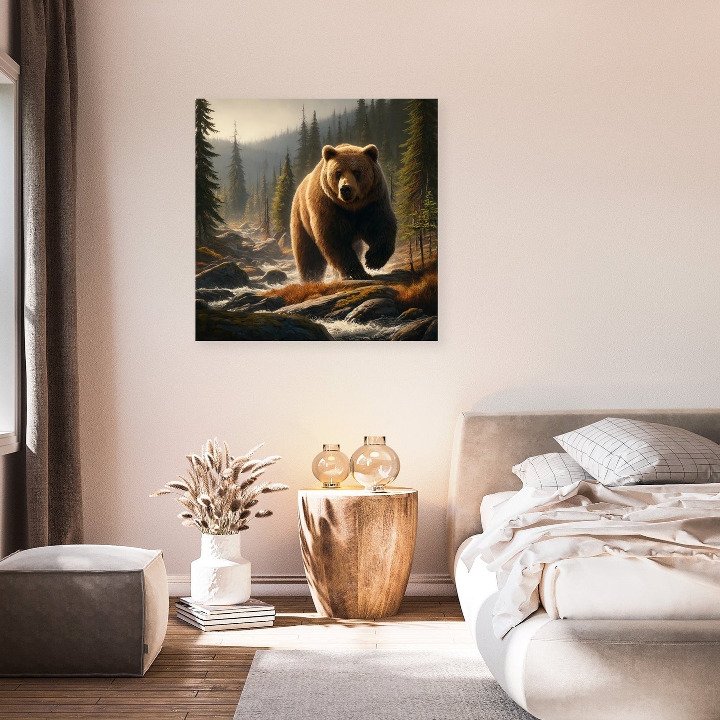 Majestic Bear Canvas
