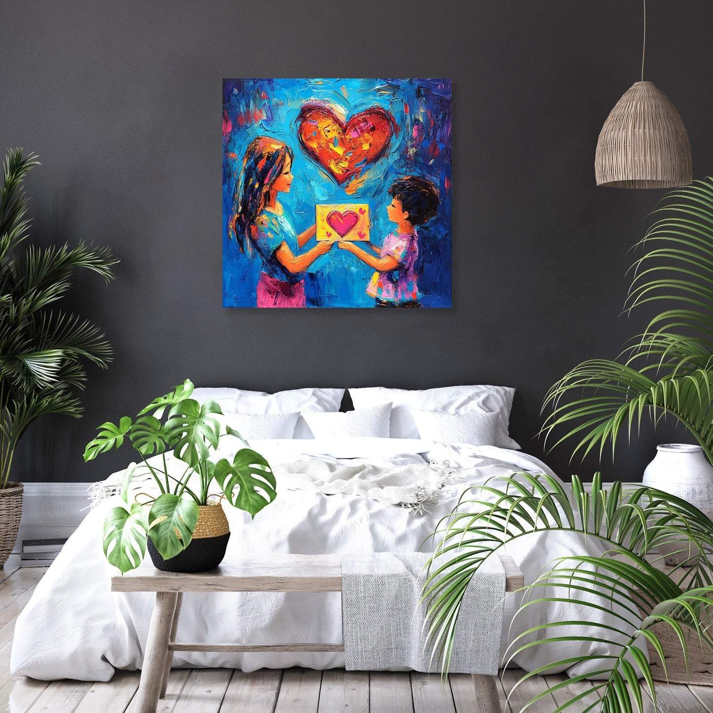 Heartfelt Greeting Canvas