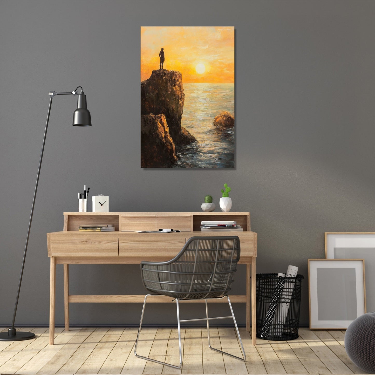 Castaway’s Reflection Canvas