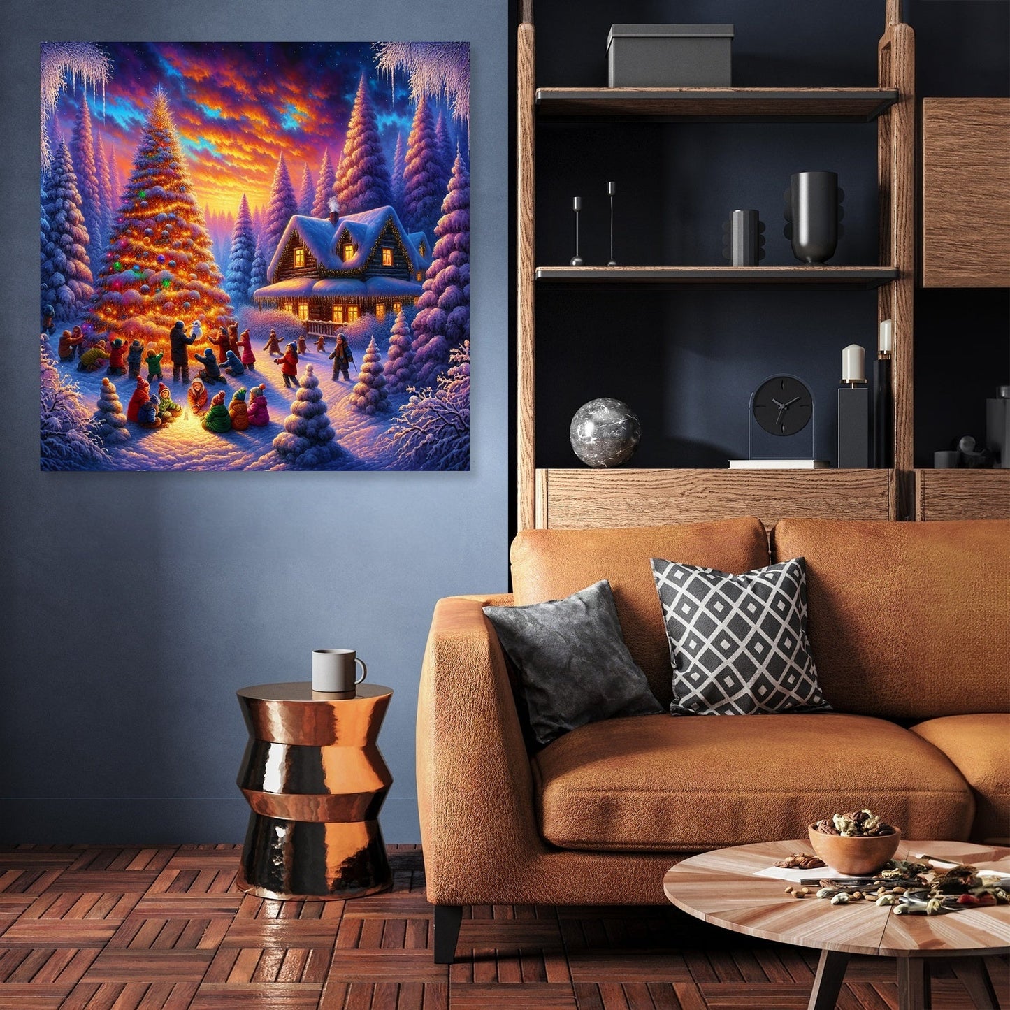 Winter Wonderland Whimsy Canvas