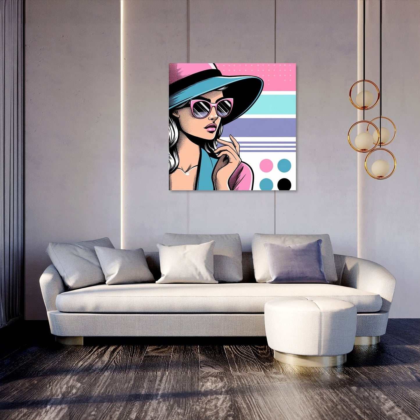 Chic Glamour Canvas