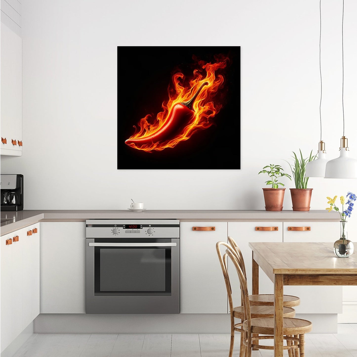 Inferno Pepper Canvas