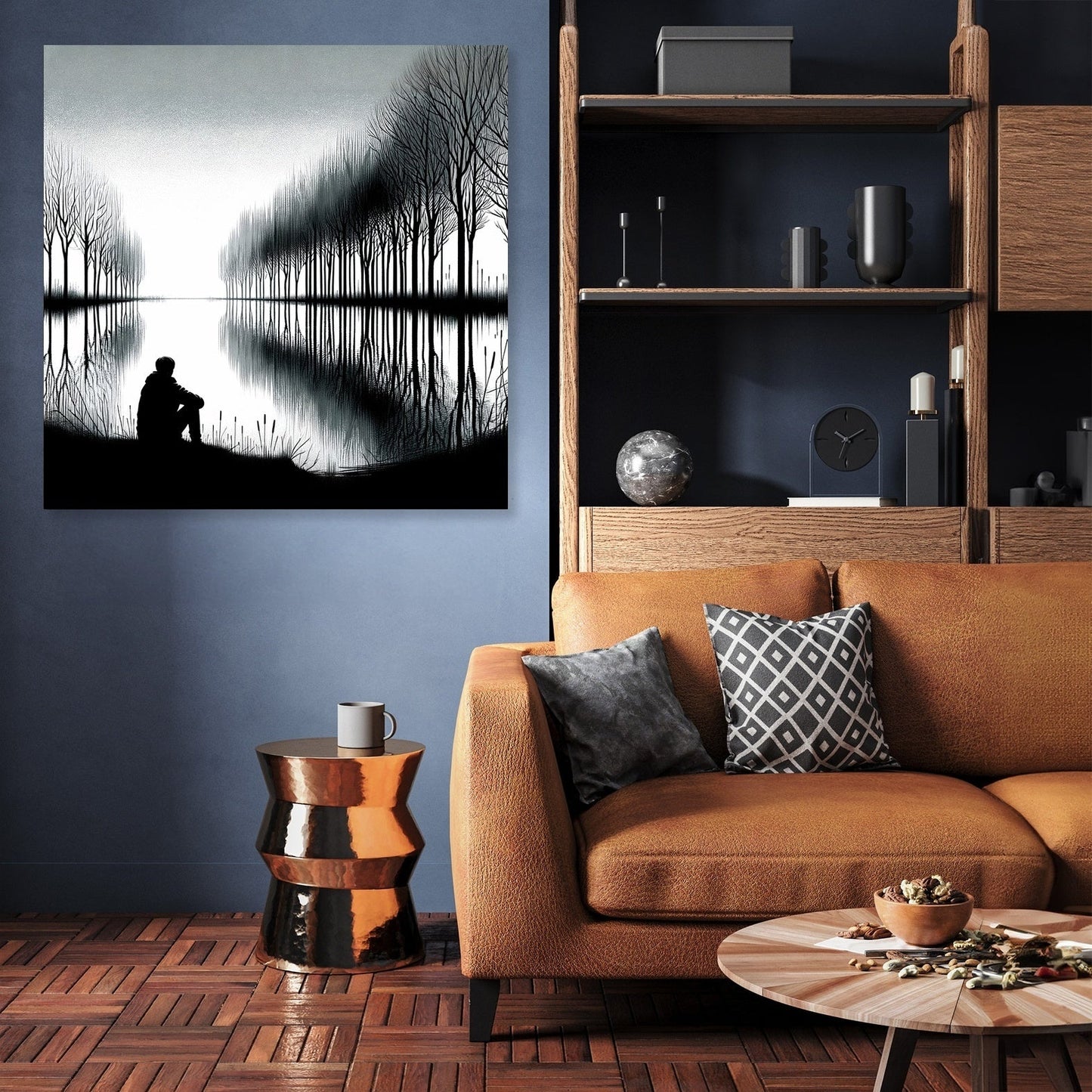 Reflections of Solitude Canvas
