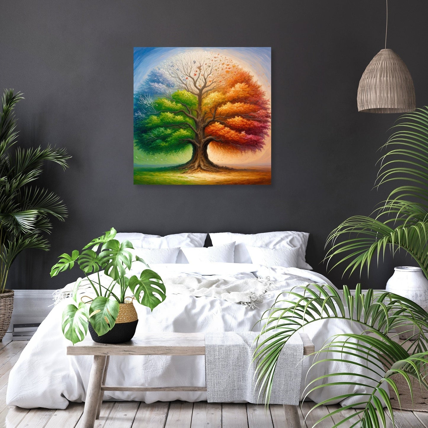 Seasons in Harmony Canvas