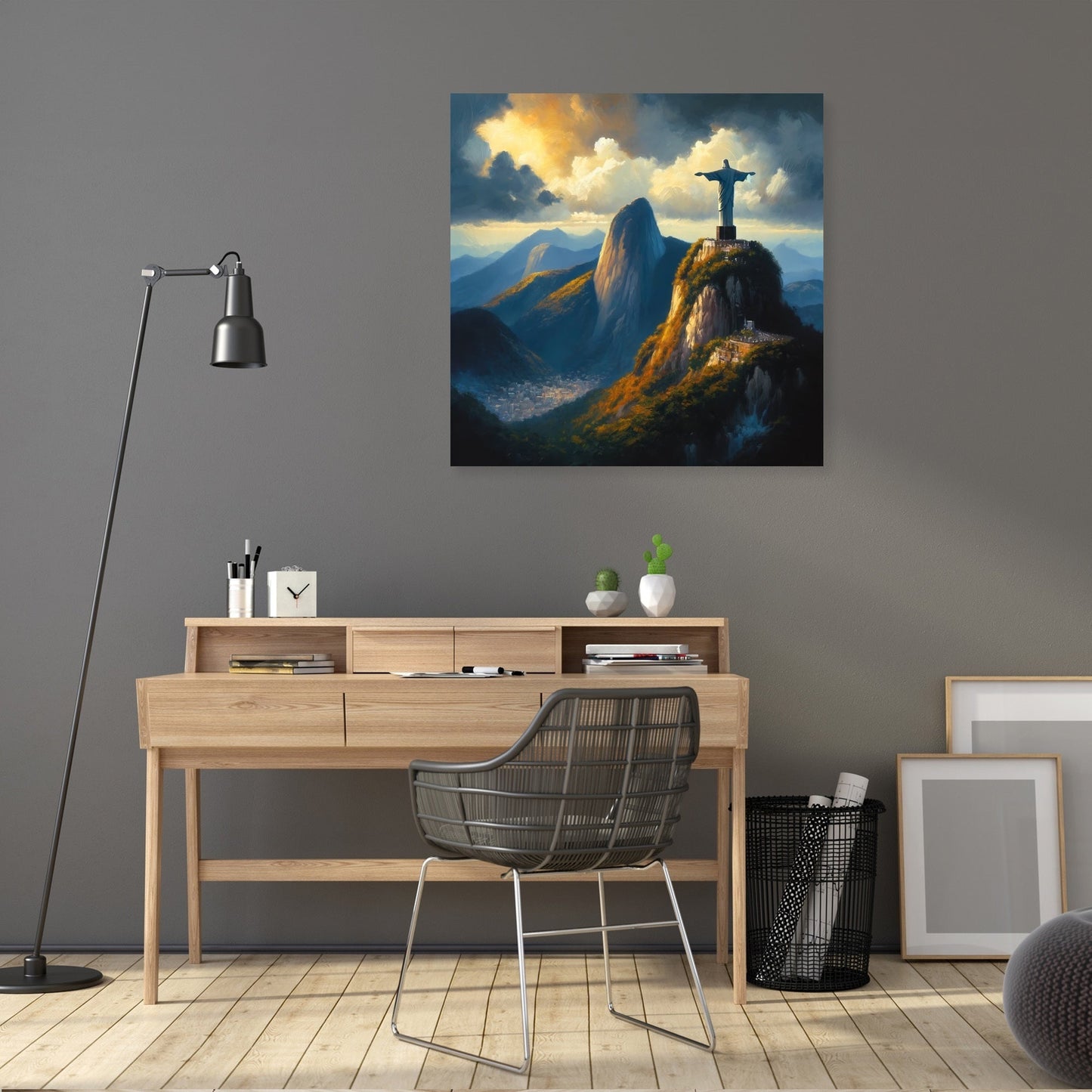 Corcovado Contrast Canvas