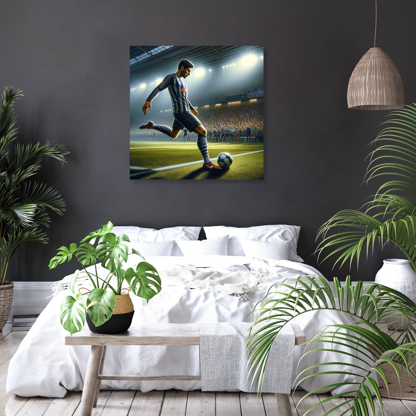 Stadium Showdown Canvas