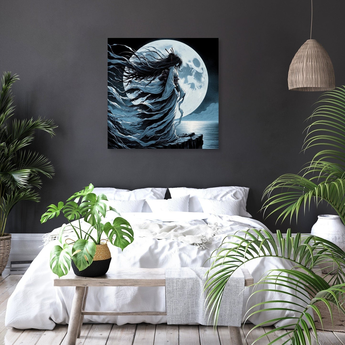 Cliffside Onryo Canvas