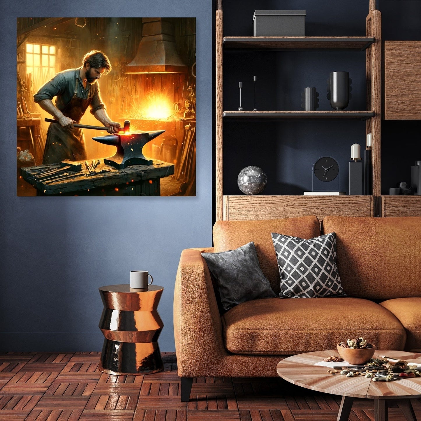 Forging Passion Canvas